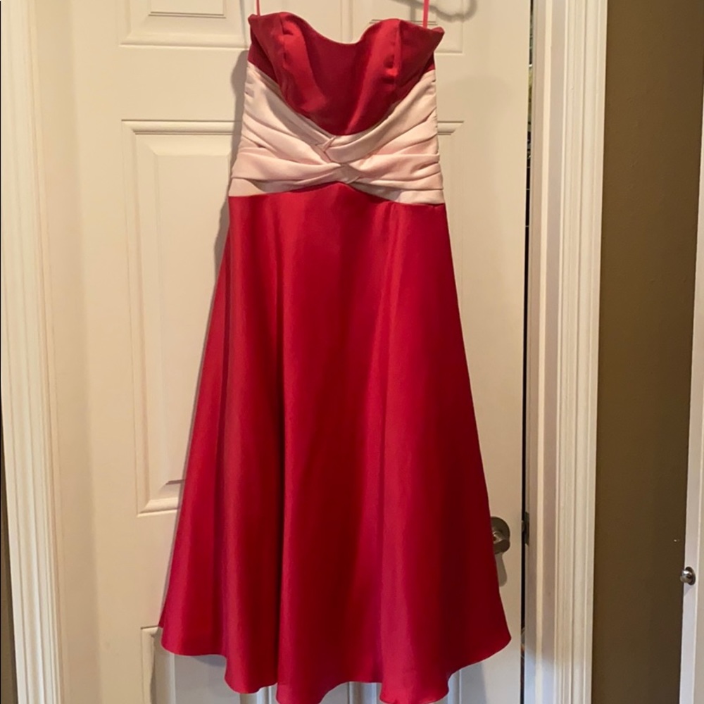 Midi length dress